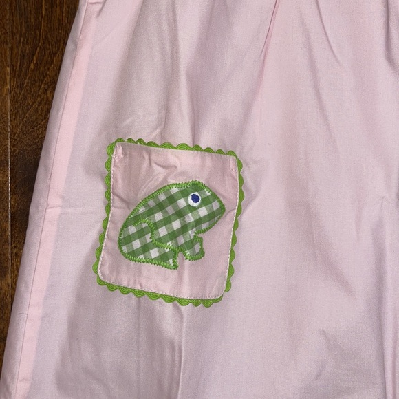 NWOT TBBC Rosemary Ric Rac Dress with Frog Applique $ firm - Picture 2 of 8